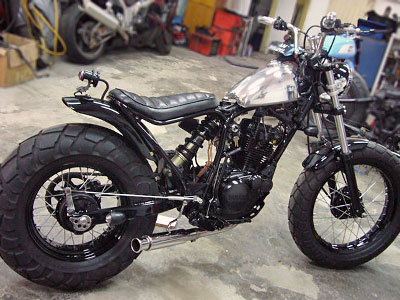 Yamaha tw200 Custom Scrambler